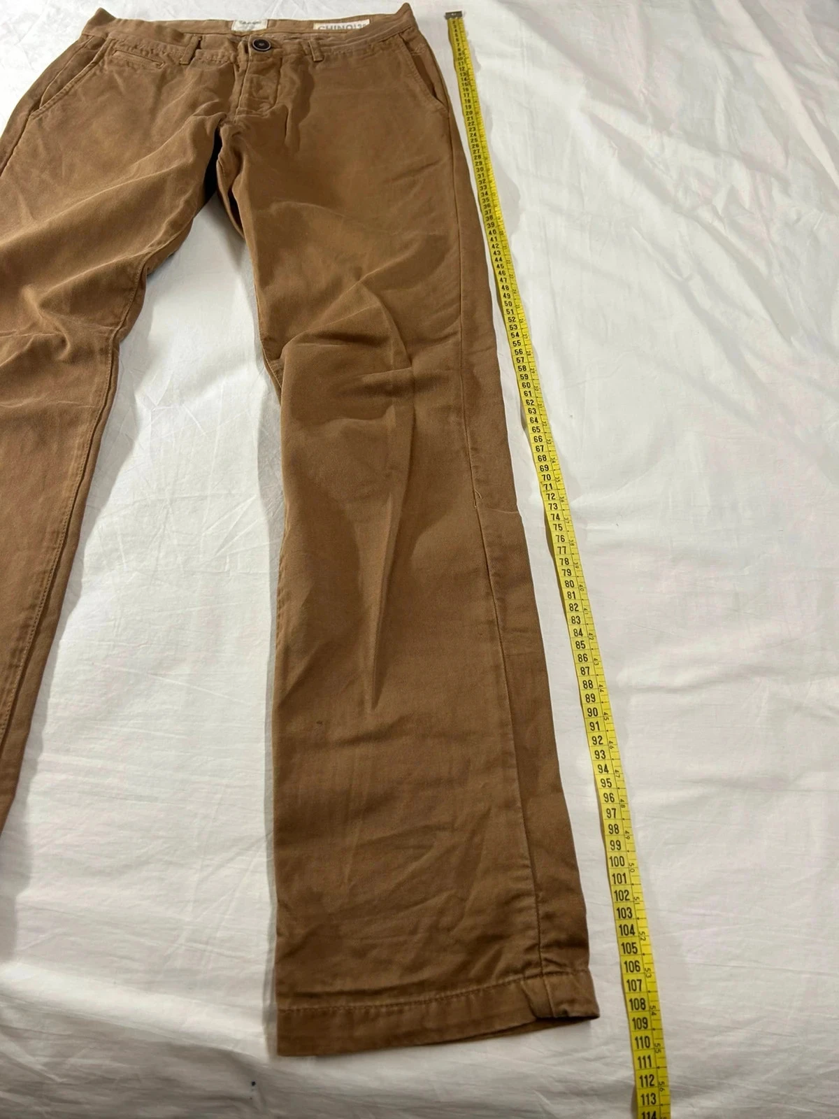 Chino beige marron Jules – photo 4